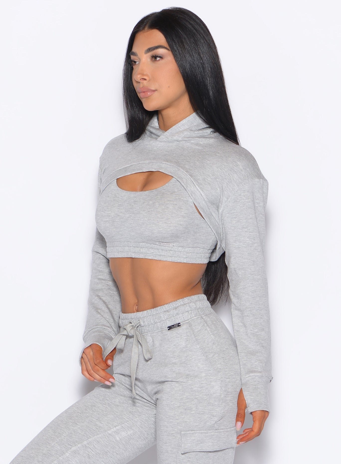 Sweat Bolero Hoodie - Image 3