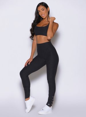 Snap Flare Leggings