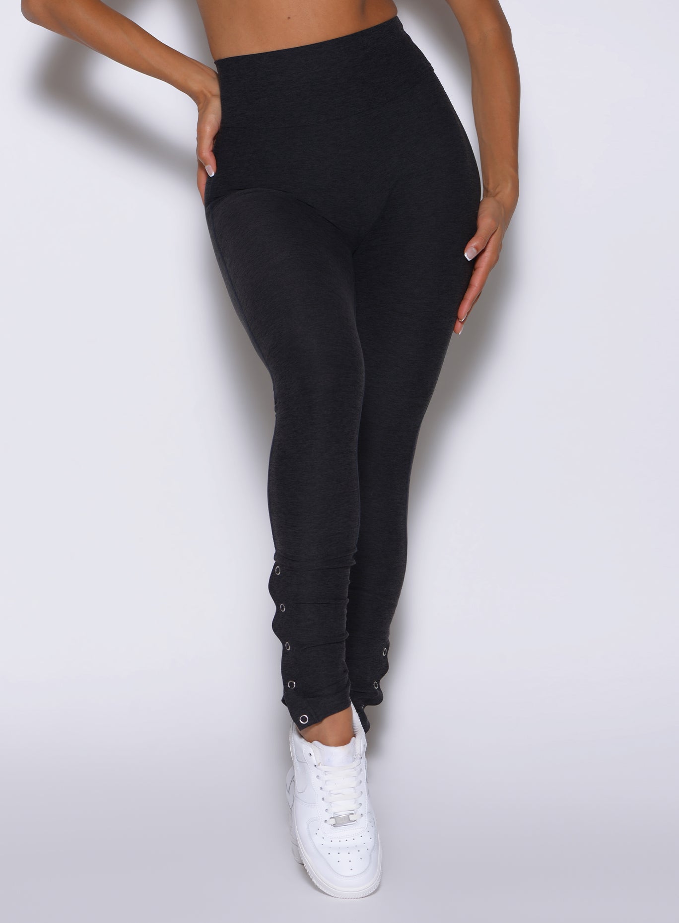 Snap Flare Leggings - Image 7